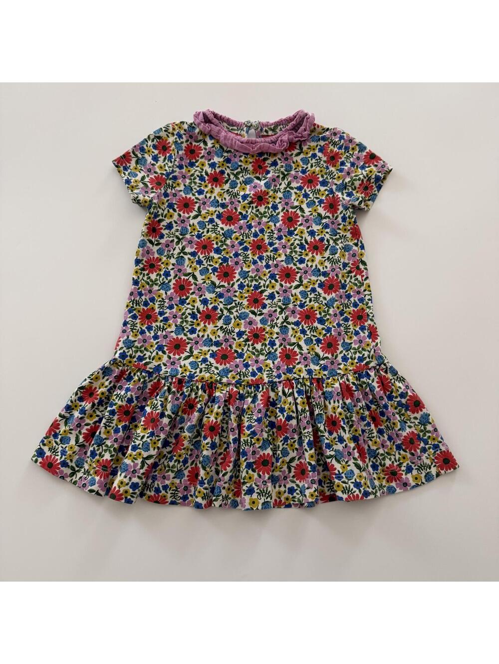 2/3 Mini Boden Floral Dress
